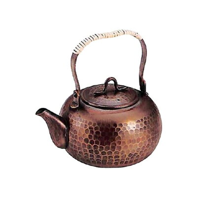 工房アイザワ 生地色茶器 化粧箱 鎚目文 ツル付急須 生地色 (76-K) 送料無料