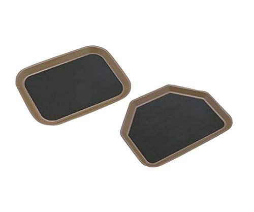 角フードトレー(ブラウン) 六角 /63-1758-99