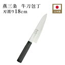 牛刀包丁 両刃 刃渡り18cm ものやさし 129202 牛刀 包丁 日本製 ステンレス DPコバルト合金鋼割込 ギフト プレゼント 燕三条 国産 新潟 切れ味...