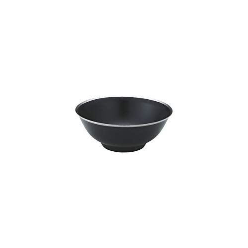 メタル丼 渕磨きタイプ 塗装仕様 黒/62-3833-79