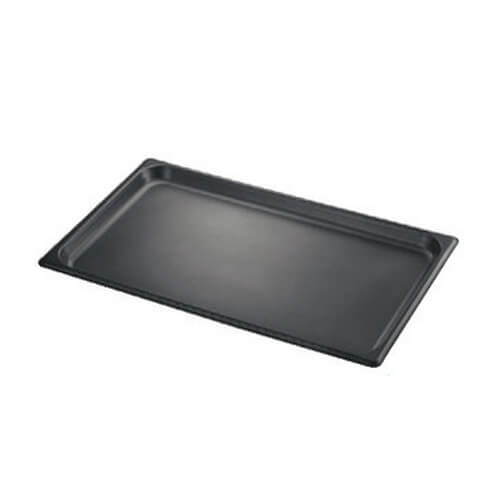 Sheet Pans - 本間製作所 天板 ブラック 外寸531×328mm アルミホテルパン 1/1 (深さ25mm) 94110