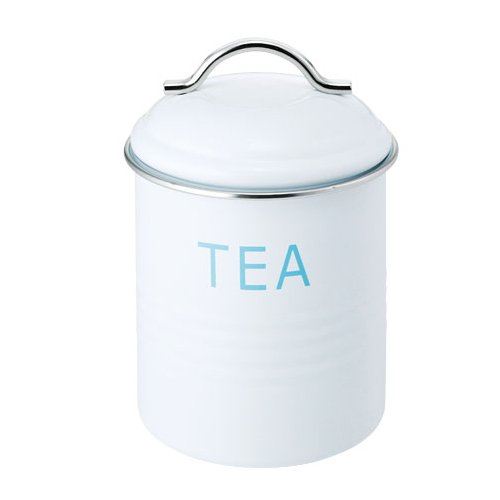 Condiments Container - SALUS バーネット キャニスター 白 TEA