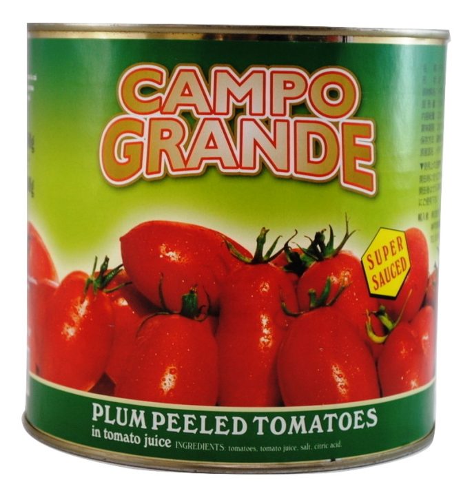 【スーパーセール中はポイント最大46倍 】カンポグランデ ホールトマト 塩入り 2.5kg【 ご注文後のキャンセル・返品・交換不可 】
