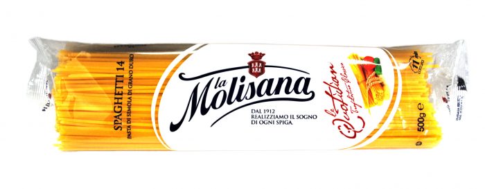 La Molisana (ラ・モリサーナ） スパゲッティ No.14 (1.93mm) 500g【 ※ご注文後のキャンセル・返品・交換不可。 】