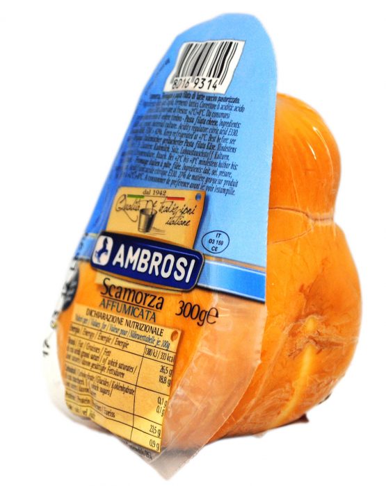 AMBROSI(アンブロージ) スカモルツァアフミカータ 300g【冷蔵便でお届け】【常温商品と同梱不可】 【 ※ご注文後のキャンセル・返品・交換不可。 】