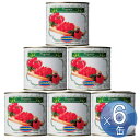 【箱入りセットでお買い得】MONTEBELLO モンテベッロ 有機ダイストマト 2.55kg【6缶セット】【キャンセル・返品・交換不可】