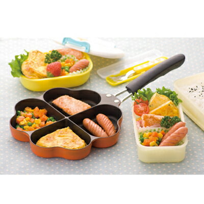 タマハシ クローバー型フライパン しあわせを呼ぶ四ツ葉のフライパン 200VIH対応 【日本製】[ アドキッチン ]