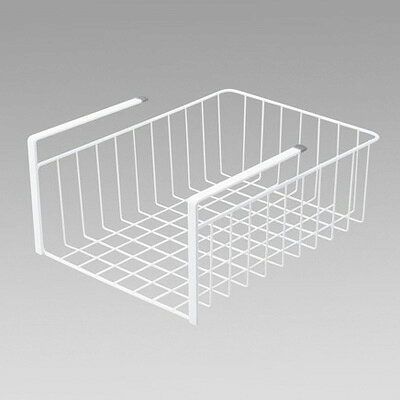 ラップやホイルをすっきり収納できるワイヤーバスケット ●キズや汚れに強いダブルコーティングです。 ●ラップやホイルをすっきり収納できるスリムタイプです。 ●取り付け可能場所の棚板は27mmまでです。 サイズ：約 幅24.5×奥行32.5×高さ14.0（cm） 材質：本体：鋼線(樹脂コーティング) キャップ：熱可塑性エラストマー 生産国：中国