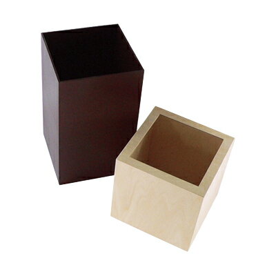 ゴミ箱 10L W CUBE ダークブルー【 アドキッチン 】 [2]