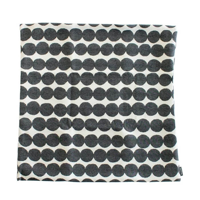 マリメッコ クッションカバー 68933-190 ラシィマット 50x50cm ブラック marimekko