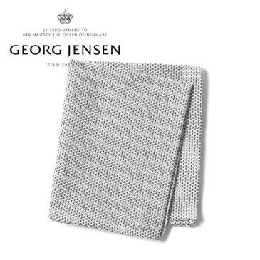 ジョージ ジェンセン ダマスク エジプト ティータオル キッチンタオル ブラック Georg Jensen タオル ふきん たおる ランチョンマット 水切り EGYPT【メール便送料無料(1枚まで)】