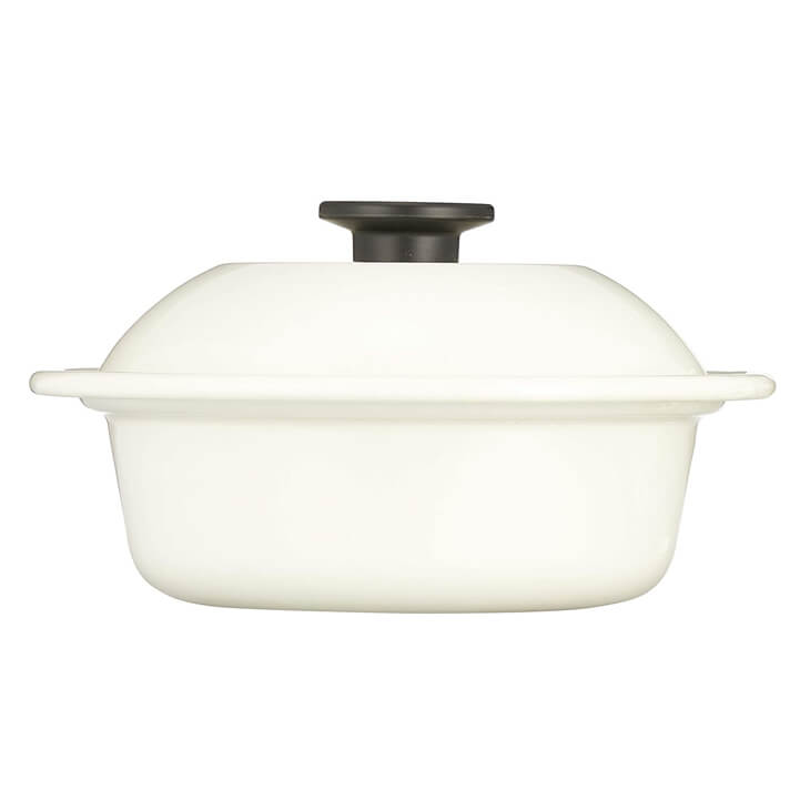 野田琺瑯 ココナベ 個々鍋 大 乳白 KO-21MW 日本製 国産品 琺瑯 ホーロー ここなべ 白 コンパクト 1人用 1人鍋 お鍋 琺瑯鍋 IH対応 電磁調理器 蓋付 省スペース ギフト add-kitchen-10408142 アドキッチン サンプル画像2