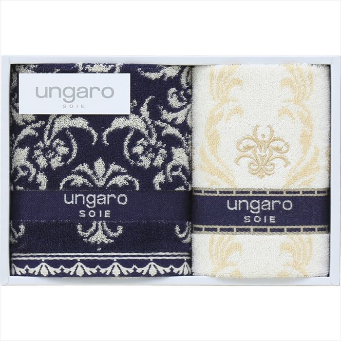 ウンガロ Uサファイア フェイスタオル&ゲストタオル DR20048【送料無料】【メーカー直送品】【沖縄北海道離島お届け不可】