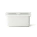 富士ホーロー 保存容器 バターケース ホワイト 450g N-450 琺瑯 送料無料