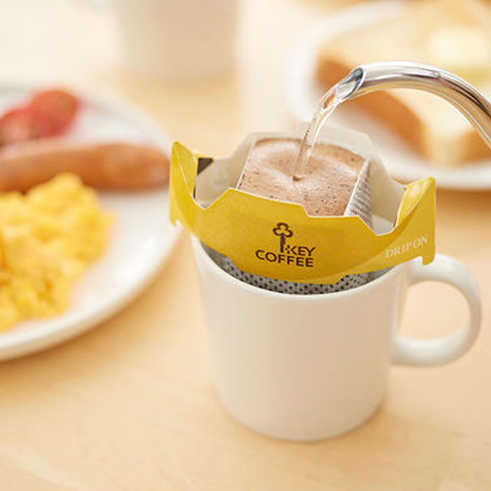 【6個セット】キーコーヒー KEY DOORS＋ ドリップオン カフェインレス 深いコクのブレンド ブレンドコーヒー コーヒー 珈琲 送料無料【沖縄配送不可・キャンセル・返品不可】 add-kitchen-10486599 アドキッチン サンプル画像2