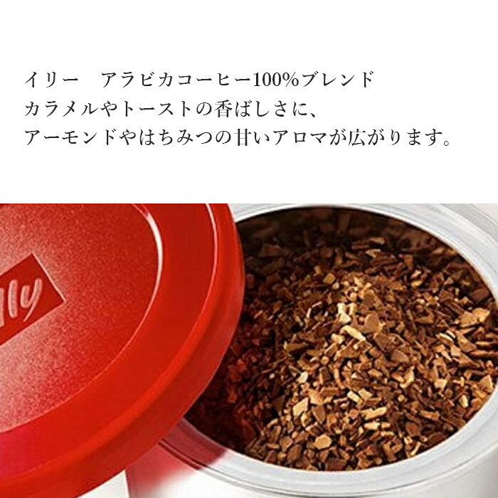 12缶 セット イリー インスタントコーヒー クラシコ 95g 缶入り illy COFFEE コーヒー インスタント 珈琲 アラビカ100% 送料無料【沖縄配送不可・キャンセル・返品不可】 add-kitchen-10486206 アドキッチン サンプル画像2