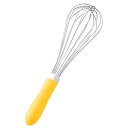 TKG 抗菌カラーハンドル泡立 50cm イエロー【イエロー】