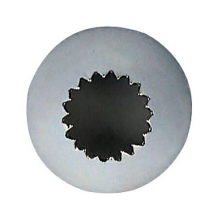 （T）特殊口金 （真鍮ニッケルメッキ） ＃199 （18切）【＃199 （18切）】