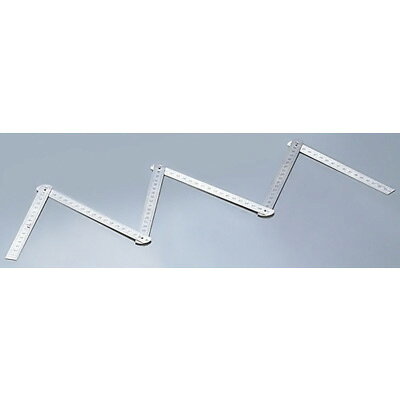 ステン 六ッ折尺 1m No.63770 （No.63770 ）【1m】