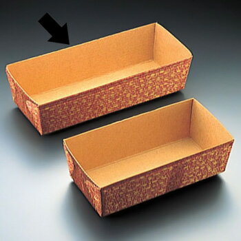 ベーキングトレー リーフ柄 長方型 （50枚入） CT-207（CT-207）【 アドキッチン 】