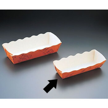 ベーキングトレー イングランド柄 長方型 （50枚入） BT-101-L（BT-101-L）【 アドキッチン 】