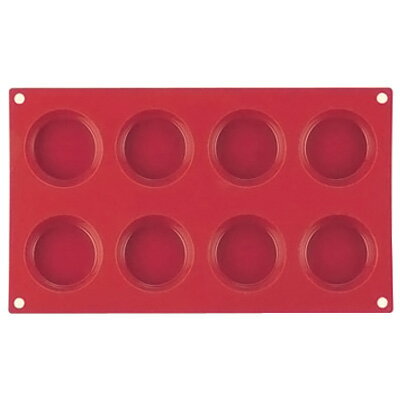 マルテラート フレキシブルノンスティックモルド 60フラン型8ヶ取 SF045（SF045）【 アドキッチン 】