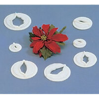 ポインセチア抜型 7pcsセット CDE269（CDE269）【 アドキッチン 】