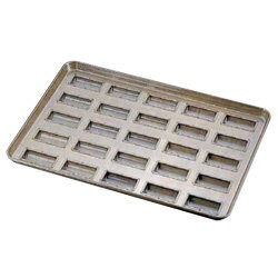 シリコン加工 半円筒型 天板 （25ヶ取） 【25ヶ取】