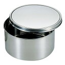 SA 18-8 ツマミなし 丸バター入 9cm【9cm】
