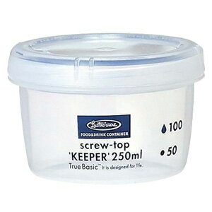 ラストロ スクリュートップキーパー 浅型 B-2270N 250ml（B-2270N）【250ml】