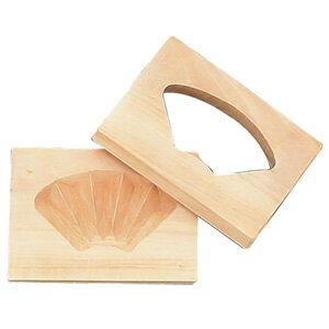 手彫物相型 1ツ取リ（桜材） 扇 【扇】