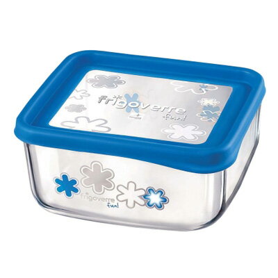 【仕様】幅×奥行×高さ：190mm×190mm×80mm容量：2000cc材質：本体/ガラス 蓋/ポリプロピレン（耐熱温度70℃）　※電子レンジ、オーブンにはご使用できません。　※イタリア色違いはこちらオレンジグリーンピンク■メーカー希望小...