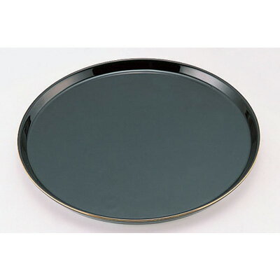 陶器製 ケーキトレー丸型 EM-18-KS（金線入）（EM-18-KS）【 アドキッチン 】