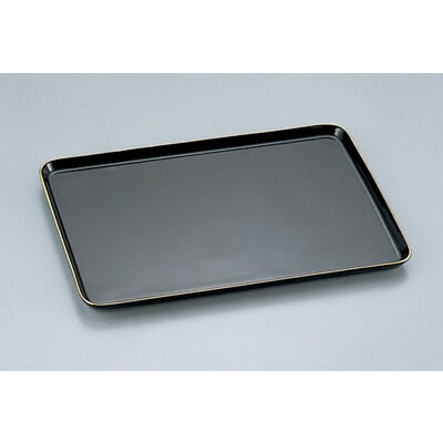 陶器製 ケーキトレー 角型 EM-16-KS（金線入）（EM-16-KS）【 アドキッチン 】