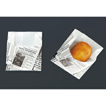 耐油紙袋 ヨーロピアン ハーフムーン No.210（100枚入）（No.210）【 アドキッチン 】