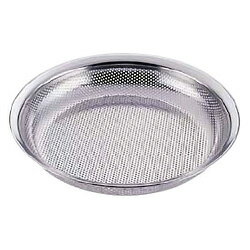 UK 18-8 パンチング 盆ざるボール 27cm【27cm】