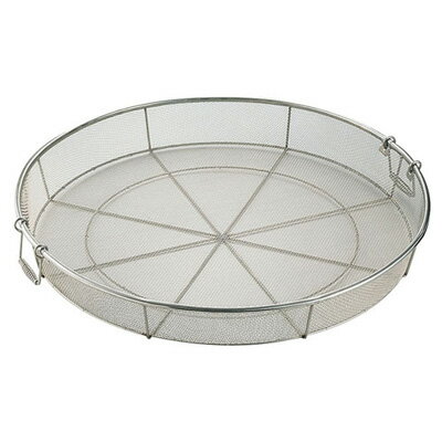 18-8 給食用手付き 蒸しカゴ 細目 （11メッシュ） 65cm【65cm】