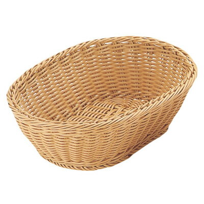 PP 小判型バスケット アイボリー 27型 OV-111-4（OV-111-4）【27型】