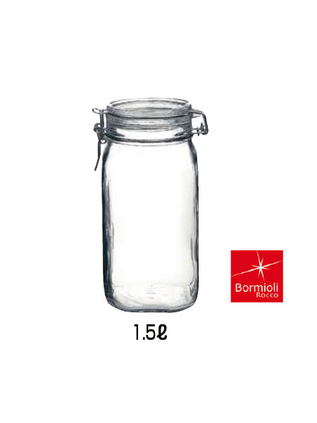 Bormioli Rocco/ボルミオリ・ロッコ ガラス フィド ジャー（1.49230（08005））【1.5リットル】