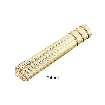竹製 ささら（銅線巻） 24cm 【24cm】