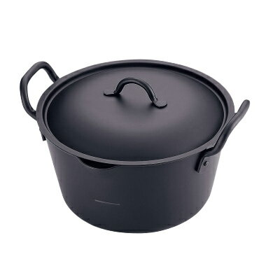 IH 鉄 たっぷり深型揚鍋 （蓋付）20cm 【20cm】