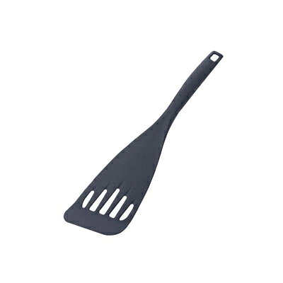 【仕様】 メーカー品番:GF-03B 幅×全長:80mm×300mm 材質:本体/グラスファイバー強化ナイロン（耐熱250℃） 先端/シリコーンゴム（耐熱220℃）【特長】 ●グラスファイバー30%含有の高耐熱性（250℃）に優れた 強化ナイロン製ツール。 ●鍋、フライパンの樹脂塗膜を傷つけないナイロン樹脂製ツール です。 ●オールナイロン製の継ぎ目のない洗いやすい形状で衛生的に 使えます。 ●食器洗い乾燥機の使用が可能です。■メーカー希望小売価格はメーカーカタログに基づいて掲載しています