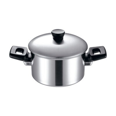 エルム IH 3層鋼 両手鍋 24cm【 アドキッチン 】