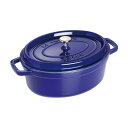 ストウブ ( staub ) ピコ・ココット オーバル 31cm 【グランブルー】
