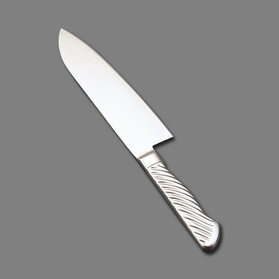 【仕様】 全長：290mm 質量：150g 背厚：2.0mm 特長と品質 ●TKG-NEO（ネオ）シリーズは、近代化学が生んだクラフト技術（DP法・内部脱炭防止法）を駆使し、刀鋼（3枚複合）はスウェーデン鋼海綿鉄をベースにモリブデン・バナジウム・クロームを添加して、耐摩耗性に優れ、プロ用に設計された庖丁です。 ●DPスウェーデン鋼‐スウェーデンで産出した高純度の鉄鉱石をへガネス法と呼ばれる低温ガス還元法で不純物を取り除き、精錬・製鋼された特殊ステンレス合金鋼です。耐食性・耐摩擦性に大変優れており、末永くご使用いただけます。また、DP加工により折れる心配がなく、安全で研ぎ易く仕上げております。 ●18-8ステンレス鋼製のモナカハンドルは錆びにくく、洗い易い事から従来の木柄ハンドルに比較して、バイ菌の繁殖を防ぎ衛生的です。又、高圧・高温（180℃）殺菌洗浄が可能です。■メーカー希望小売価格はメーカーカタログに基づいて掲載しています