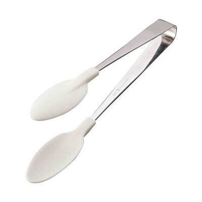 TKG やわらかキャッチトング 250mm 【ホワイト】