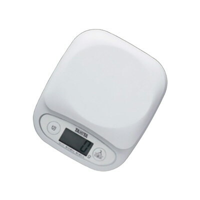 タニタ デジタル クッキング スケール KD-312 205×153×H36mm 【ホワイト】