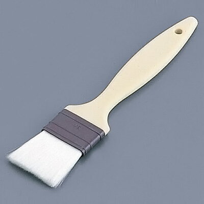 プラ柄 PBT 白先付け ナイロンハケ 45mm 全長250mm【 アドキッチン 】