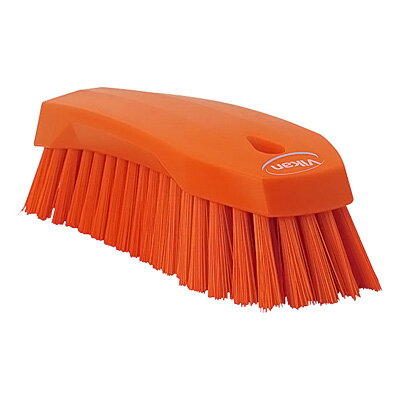 ヴァイカン ハンドブラシ ハードタイプ 3890 66×190mm 【オレンジ】