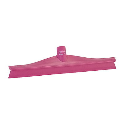 【仕様】 メーカー品番:7140 カラー:ピンク サイズ:39×400mm 材質:ポリプロピレン、特殊ゴム耐熱温度:120℃ ●軽量かつ抜群の水切れが得られ、衛生的な一体成型のスクイージーです。